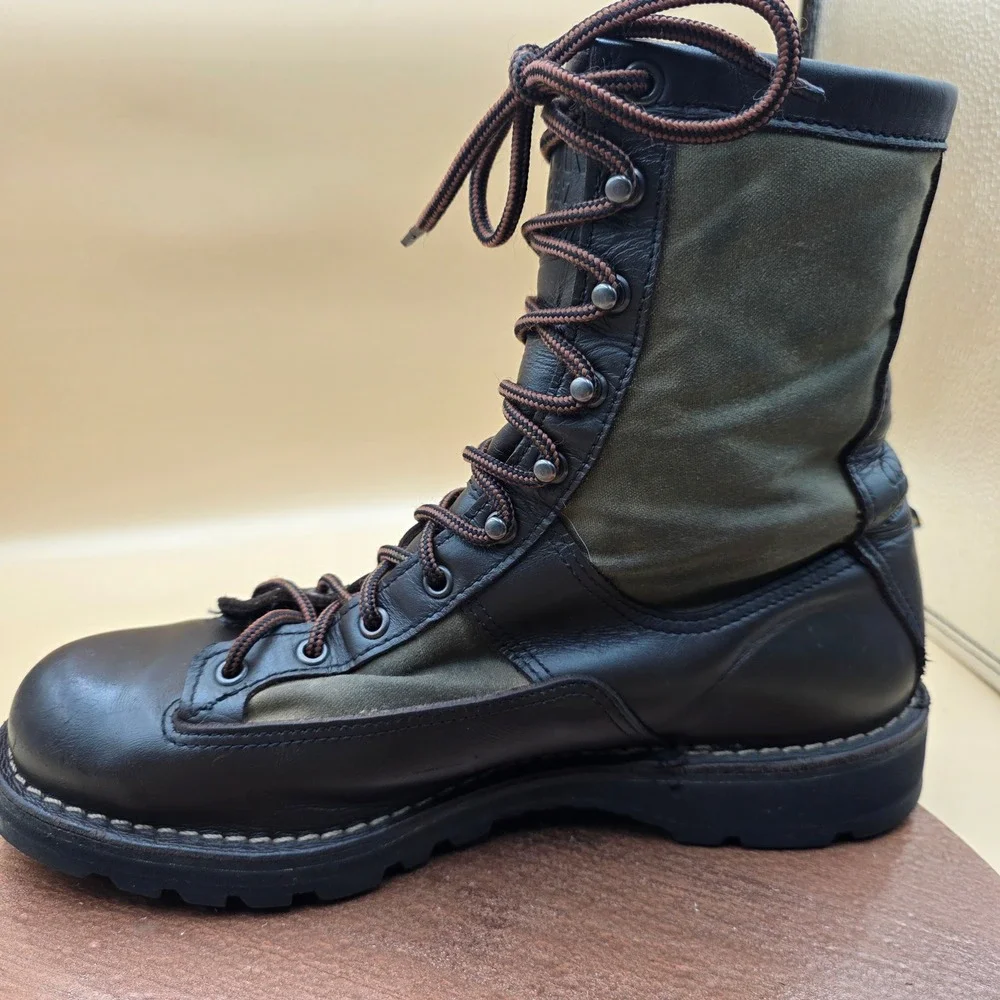 Danner x Filson Grouse Men 10.5 D Leather Gore-Tex Boots Brown Olive 33710 USA
